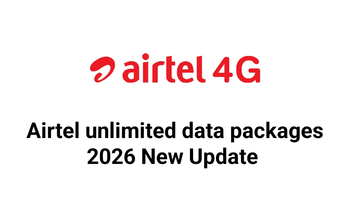 Airtel unlimited data packages 2026 New Update